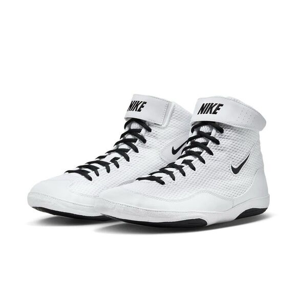 Size 15 Nike Inflict White Black Mens Wrestling Shoes 325256-101 main image 5